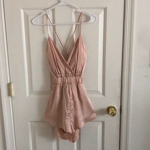 EASTER SALE!! Rose Gold Romper